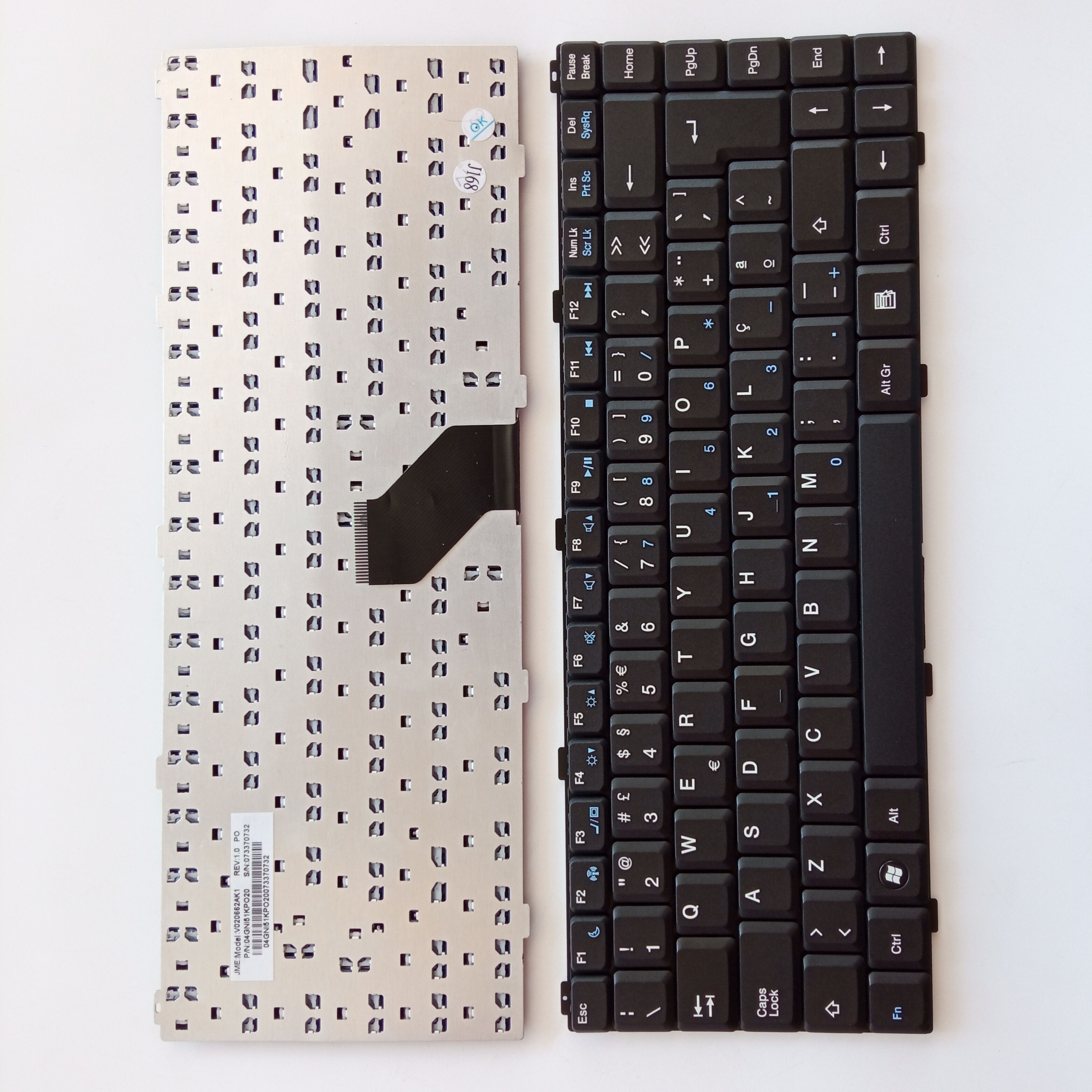 Picture of New Replacement Laptop Keyboard For ASUS ASUS Z96/BenQ R55/DELL 1425 BLACK PO Layout